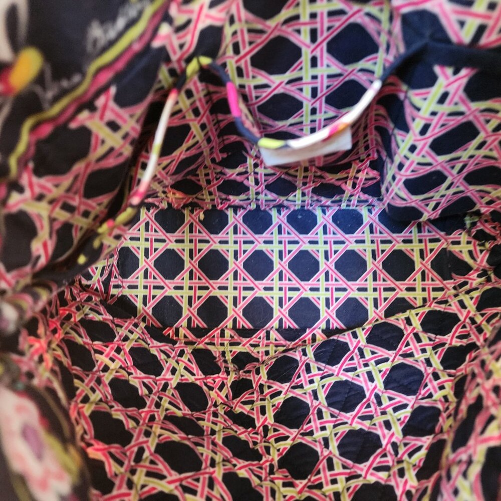 Vera Bradley Floral Ribbons Tote Bag - Picture 14 of 15